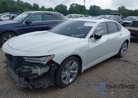 2021 Acura Tlx Technology Package from USA, damaged, VIN 19UUB5F43MA003012